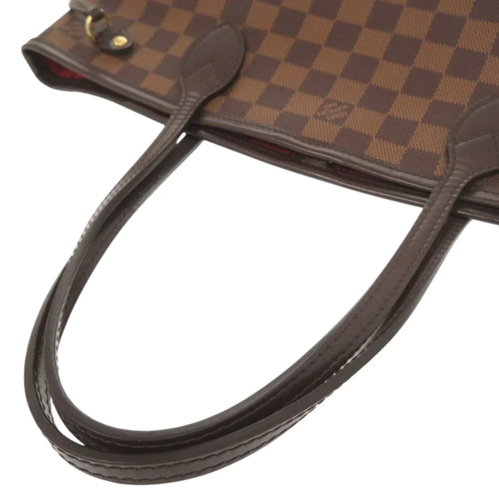 LOUIS VUITTON Authentic Brown Damier Neverfull PM Tote Bag - Picture 5 of 10